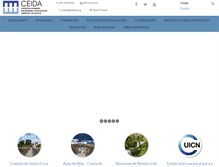 Tablet Screenshot of ceida.org